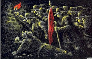 Ukraine cartoon, nation's direction