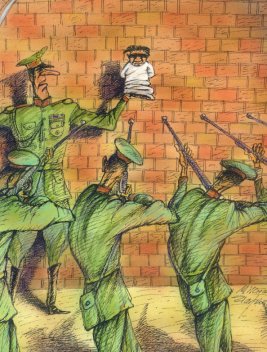 Russia cartoon, death penalty